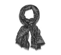 Calvin Klein Women's Lightweight Wrap Scarf Fashion, Black, One Size