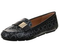 Calvin Klein Women's Lisa Loafer Flat, Black Multi 002, 6.5 UK