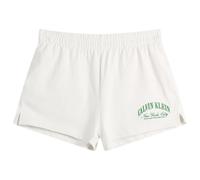 Calvin Klein Women's Logo Cotton Jerset Short Tofu Medium