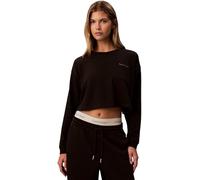 Calvin Klein Lv00qs7516 Long Sleeve Pyjama T-shirt Black M Woman