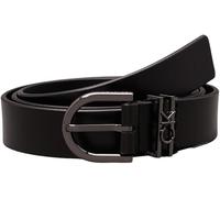 Calvin Klein Women's Loop Round Buckle Leather Belt