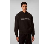 Calvin Klein Women's Ls Eu Standard Logo 350Terry Po Black | Size: Medium Calvin Klein Black M