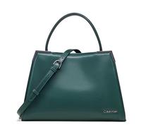 Calvin Klein Women's Mica Triple Compartment Satchel Bag, Dark Green, One Size