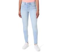 Calvin Klein Women's Mid Rise Skinny Watercourse LV047F705G Jeans, Blue, 30W / 32L