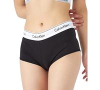 Calvin Klein Womens Modern Cotton Boyshort Boy Shorts Panties - Black -