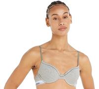 Calvin Klein Women's Modern T Shirt Bra Non-padded wired Bra, Grey (Grey Heather 020), 32C (Manufacturer size: 0C32)