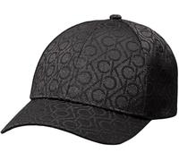 Calvin Klein Women's Monogram Jacquard Logo Cap, Black (Ck Black Mono Jacquard), One Size