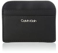 Calvin Klein Women's Must Dome Cardholder K60K609706 Wallets, Ck Black, OS