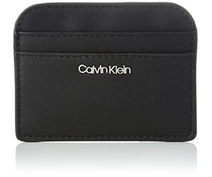 Calvin Klein Women's Must Dome Cardholder K60K609706 Wallets, Ck Black, OS