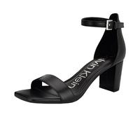 Calvin Klein Women's Nolene Heeled Sandal, Black 002, 8 UK