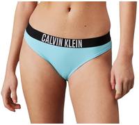 Calvin Klein Women's Nylon Stretch Bikini Bottoms, Blue (Blue Punch), XS