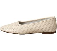 Calvin Klein Women's Oblique Ballerina Cut LTH HW0HW03033 Ballerinas, Pink (Light Cashew), 4
