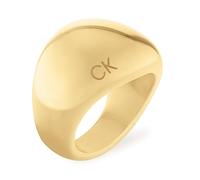 Calvin Klein Women's PLAYFUL ORGANIC SHAPES Collection Ring in Yellow Gold - 35000441C
