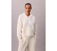 Calvin Klein Women's Plush Plush Hoodie. Ivory | Size: Medium Calvin Klein Ivory M