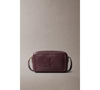 Calvin Klein Women's Raised Ck Camera Bag Fudge in Brown Calvin Klein Brown One Size