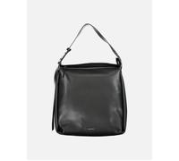 Calvin Klein Women's Recycled Polyester Shoulder Bag with Internal Pocket Women - Black
