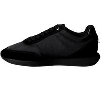 Calvin Klein Women's Retro Runner ESS Mix MAT YW0YW01990 Low Top, Black (Triple Black), 5