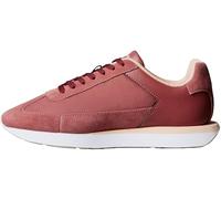 Calvin Klein Women's Retro Runner Laceup WINGT Mix YW0YW02061 Low Top, Pink (Dusty Rose/Florida Ether/Marshm), 4