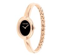 Calvin Klein Women's Rose Gold Tone Bangle Bracelet Watch
