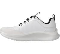 Calvin Klein Women's Runner Trainers Light EVA Run Essential Lace-up Ny-Su Wmn Sporty, Off-White (Bright White/Black), 8