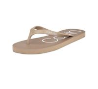 Calvin Klein Women's Salma Flip-Flop, Taupe 929, 8 UK