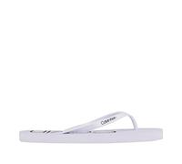 Calvin Klein Women's Salma Flip-Flop, White, 3 UK
