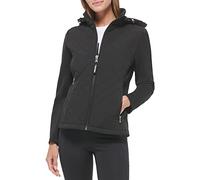 Calvin Klein Women's Scuba Jacket, Quilted Black, L