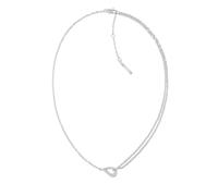 Calvin Klein Women's SCULPTURED DROPS Collection Necklace in Stainless Steel with a Charm - 35000080