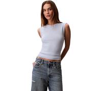 Calvin Klein Women's Sl 1x1 Refined Cotton Rib Tank Lv047b265g Tank Top