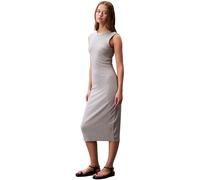 Calvin Klein Women's Sl Ctn Cntr 1x1 Rb S Lv047c240g Dresses