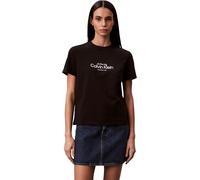 Calvin Klein Women's Ss Classic Ck NYC Logo Tee Lv047f810g Graphic Tees