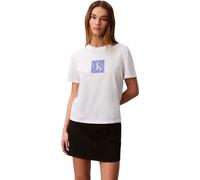 Calvin Klein Women's Ss Classic Fit Monogram Tee Lv047f819g Graphic Tees