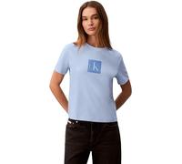 Calvin Klein Women's Ss Classic Fit Monogram Tee Lv047f819g Graphic Tees