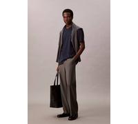 Calvin Klein Women's Ss Supima Chest Emb Crewneck Tee Blue | Size: Medium Calvin Klein Blue M