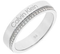 Calvin Klein Women's Stainless Steel Crystal Ring