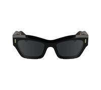 Calvin Klein Women's Sunglasses CK24531S - Black with Solid Grey Lens