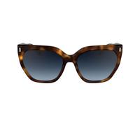Calvin Klein Women's Sunglasses CK24535S - Havana with Gradient Blue Lens
