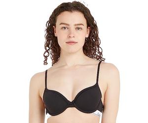 Calvin Klein - Women's T-Shirt Bra - Perfectly Fit Flex - Polyamide (72%), Elastane (28%) - Black - Microfiber Jersey - Underwire Support- Adjustable Shoulder Straps - Soft Moulded Cups - Size C/32