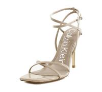 Calvin Klein Women's Tegin Heeled Sandal, Barley Nude 110, 5.5 UK