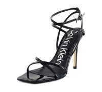 Calvin Klein Women's Tegin Heeled Sandal, Black 001, 5.5 UK