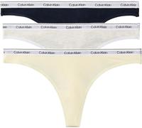 Calvin Klein Women's Thong 3pk Lv00qd5209 Thong (pack of 3)