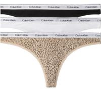 Calvin Klein Women's Thong 3pk Lv00qd5209 Thong (pack of 3)