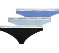 Calvin Klein Women's THONG 3PK, Multi, M
