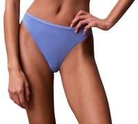 Calvin Klein Women's Thong Breathable, Blue (Blue Tulip), M