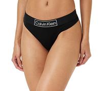 Calvin Klein Women's Thong Panties, Black, M