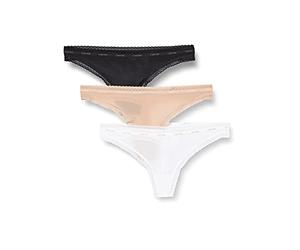 Calvin Klein Women's Thongs - Carousel, Multicolour, L