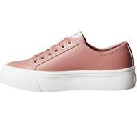 Calvin Klein Women's Vulc FLATF LACE UP LTH YW0YW01932 Low Top, Pink (Blush/Marshmellow), 6