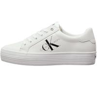 Calvin Klein Jeans Platform Laceup Trainers White EU 40 Woman