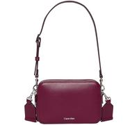 Calvin Klein Women's WEBBING DOUBLE STRAP CAMERA BAG LV04F3165G Crossover, Red (Alluring Pink), One Size