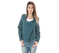 Calvin Klein Women's Wrap Jacket Teal - 40 EU - Green